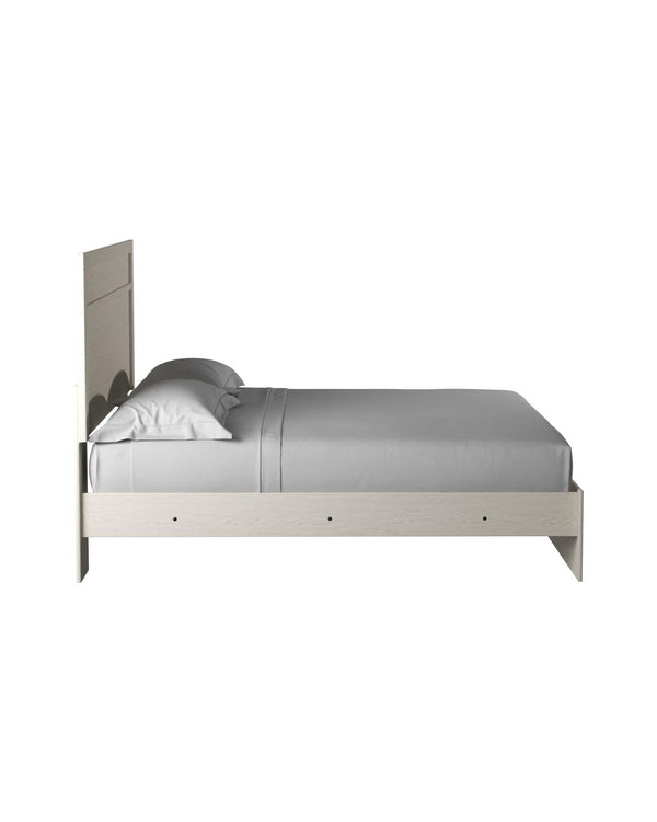 Stelsie Queen Panel Bed White