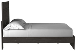 Belachime Queen Panel Bed Charcoal