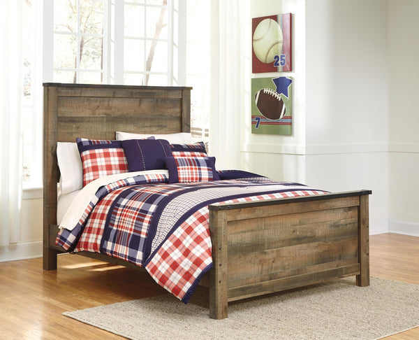 Trinell Full Panel Bed Brown