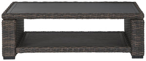 Grasson Lane Rectangle Coffee Table Brown