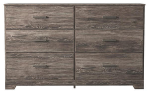 Ralinksi 6-Drawer Dresser Gray