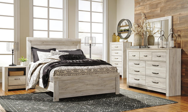 Bellaby 7-Drawer Dresser & Mirror Whitewash