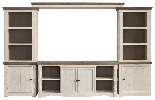 Havalance 4-Piece Entertainment Center Two-tone