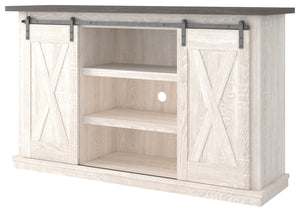 Dorrinson 54-Inch 2-Door TV Stand Two-tone