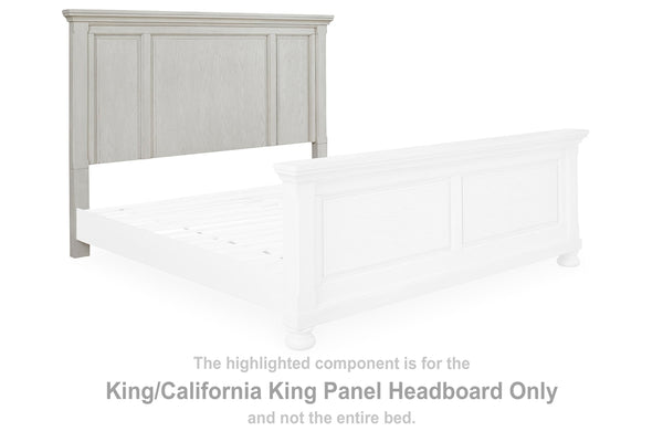 Robbinsdale King/California King Panel Headboard Antique White