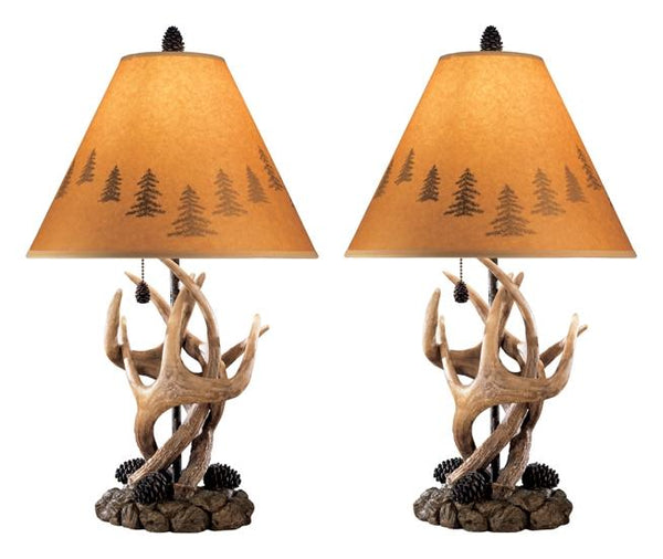 Ashley Derek Brown Table Lamp Set of 2