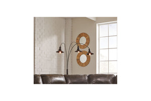 Ashley Sheriel Floor Lamp Black Signature Design