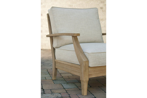 Clare View Lounge Chair with Cushion Beige