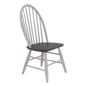 Liberty Furniture 7-Piece Trestle Two-Tone White Wood Dining Table Set Farmhouse