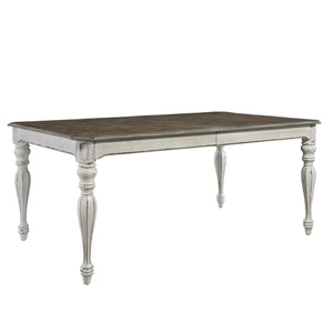 Liberty Furniture 7-Piece Antique White Rectangular Dining Table Set Magnolia Manor