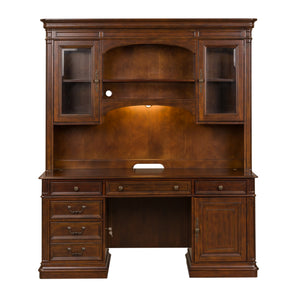 Liberty Furniture Brayton Manor Cognac Jr. Executive Credenza Set