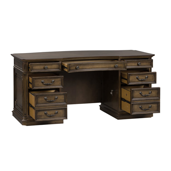 Liberty Furniture Amelia 5-Piece Antique Toffee Junior Executive Set