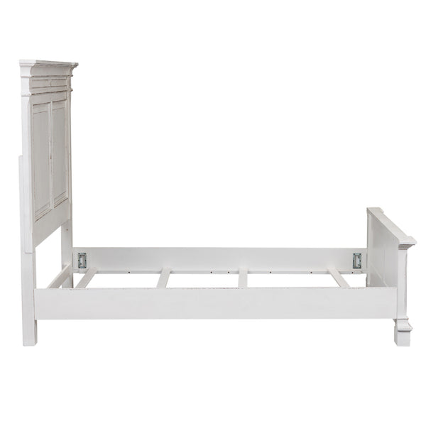Liberty Furniture Abbey Park Antique White Queen Panel Bed