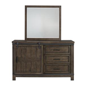 Liberty Furniture Kids/Teens Complete Full Bedroom Set Panel Bed, Dresser & Mirror Thornwood Hills