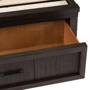 Liberty Furniture Kids/Teens Thornwood Hills Rock Beaten Gray Twin Bookcase Bed