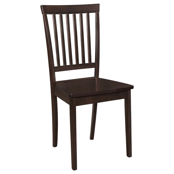 Coaster Gomez 5-Piece Rectangular Dining Table Set Cappuccino