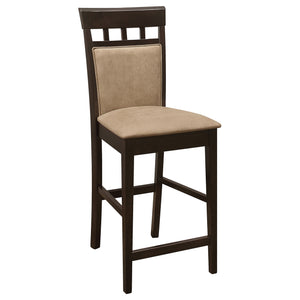 Coaster Gabriel Closed Back Counter Chair Cappuccino