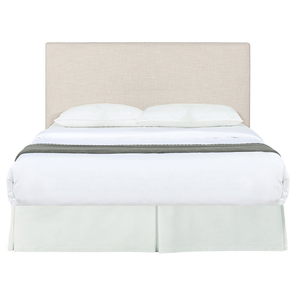 Coaster Pirro Upholstered King Panel Headboard Sand
