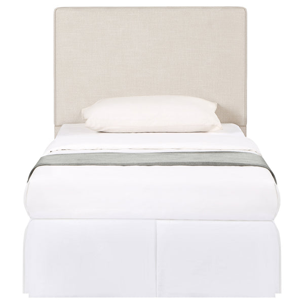 Coaster Kosmo Upholstered Twin Panel Headboard Sand