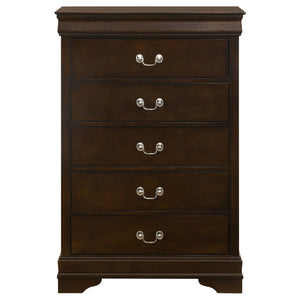 Coaster Louis Philippe 5-Drawer Bedroom Chest Cappuccino