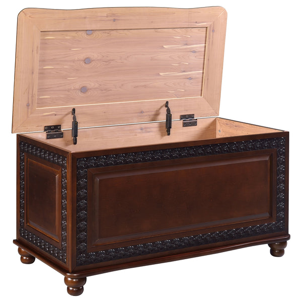 Coaster Finlay Cedar Chest Dark Tobacco