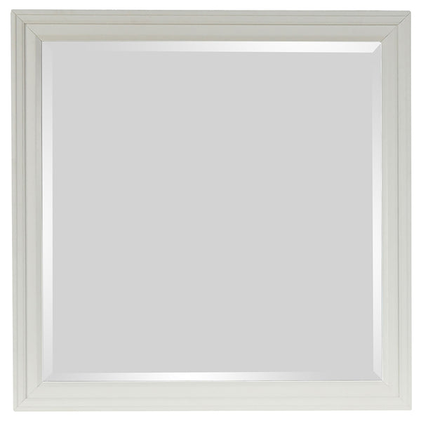 Coaster Sandy Beach Dresser Mirror Cream White