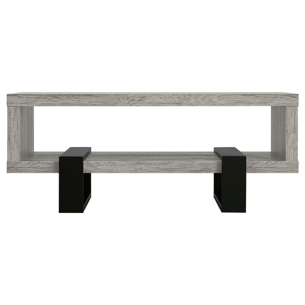 Coaster Dinard Engineered Wood Coffee Table Grey Driftwood