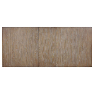 Coaster Brockway 104 Inch Extension Leaf Dining Table Barley Brown
