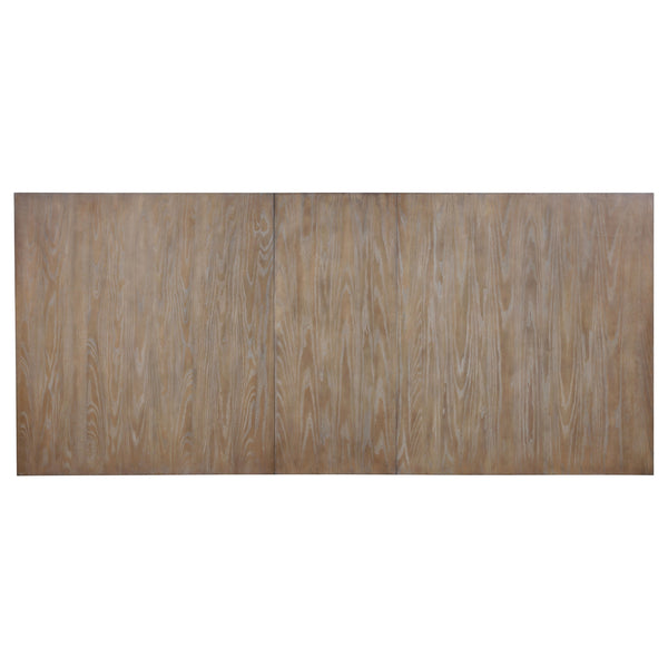 Coaster Brockway 104 Inch Extension Leaf Dining Table Barley Brown