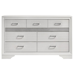 Coaster Miranda 7-Drawer Dresser White