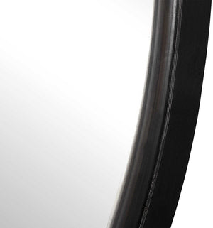 Uttermost Dawsyn Aged Black Round Mirror