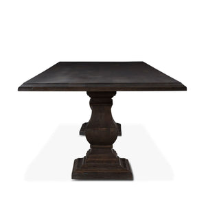 Home Trends Design Nimes 120In Vintage Brown Rectangle Dining Table