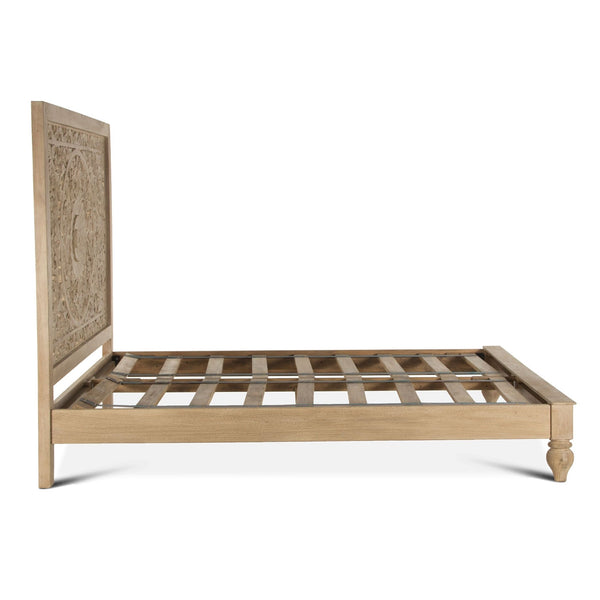 Home Trends Design Taj Mango Wood Queen Bed