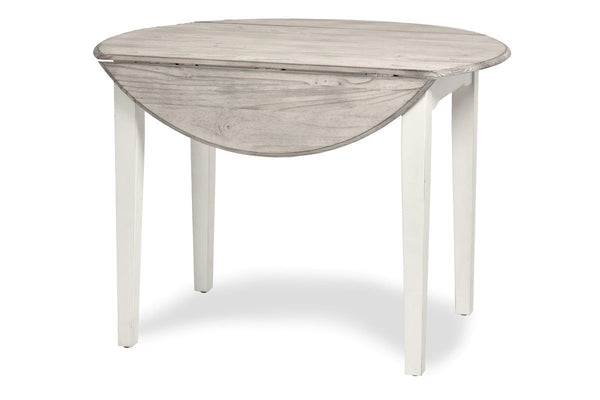 Seawinds Islamorada Drop Leaf Dining Table Dapple Grey Finish