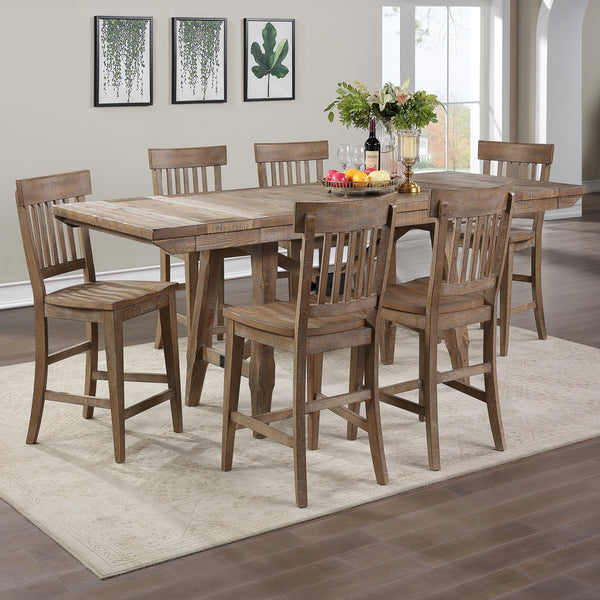 Steve Silver Riverdale Driftwood 24-Inch Counter-Height Stool