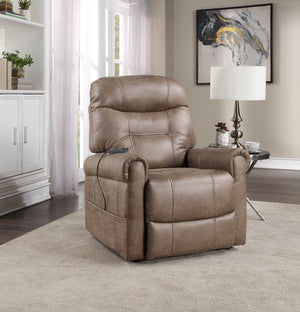 Steve Silver Ottawa Camel Power Lift Chair With Heat & Massage