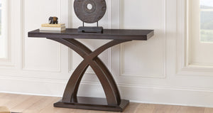 Steve Silver Jocelyn Sofa Table In Espresso Cherry