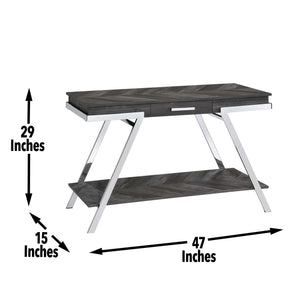 Steve Silver Roma Shadow Grey Sofa Table