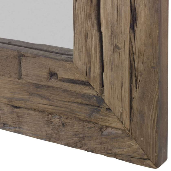Uttermost Rennick Brown Rustic Mirror