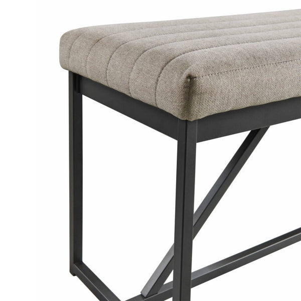 Intercon Eden Dune Rustic Backless Dining Bench
