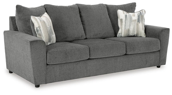 Stairatt Fabric Stationary Sofa Gravel