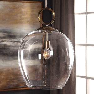 Uttermost by Kalizma Home Calix Large Blown Glass 1-Light Pendant
