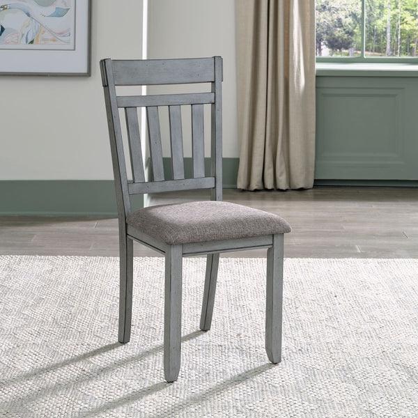 Liberty Furniture Newport Carbon Grey/Smokey Grey Dining Side Chair