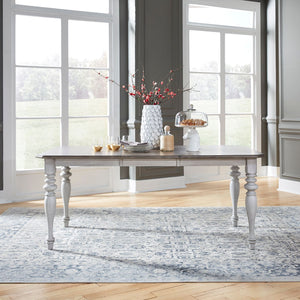 Liberty Furniture Ocean Isle Antique White Rectangular Leg Table