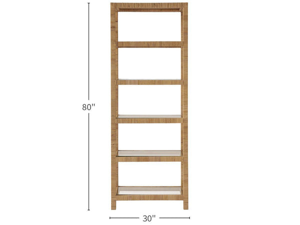 Universal Escape Coastal Living Home Long Key Etagere Bookcase