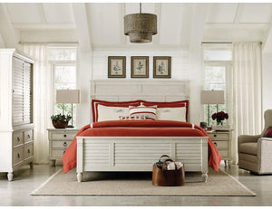 American Drew Queen Panel Bed Grand Bay