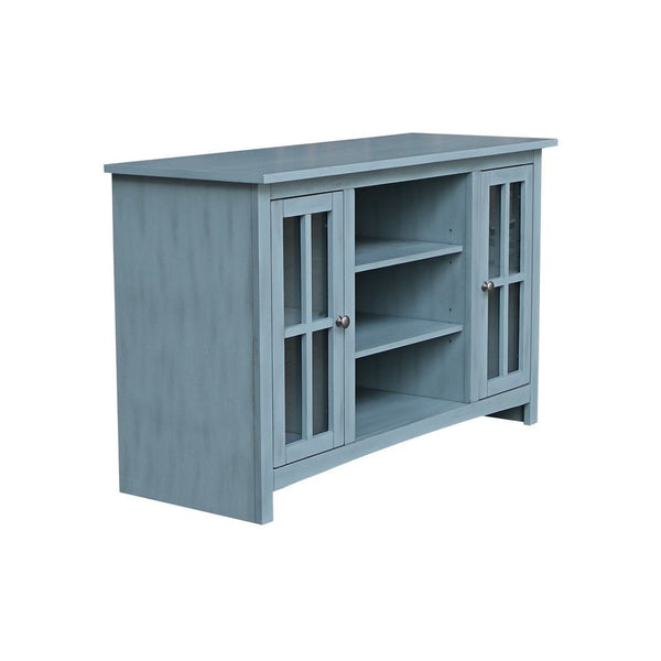 John Thomas Destinations 48 Inch TV Stand in Ocean Blue
