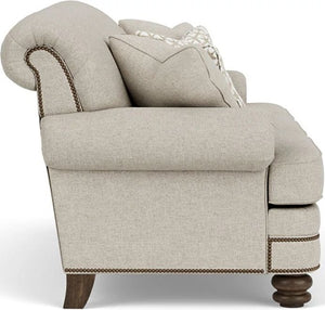 Flexsteel Bay Bridge Silver Driftwood Loveseat