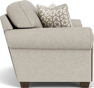 Flexsteel Carson Silver Driftwood Loveseat