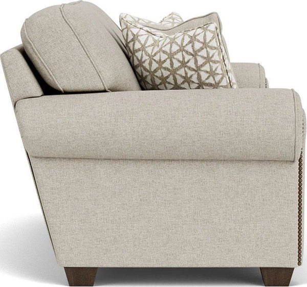 Flexsteel Carson Silver Driftwood Loveseat
